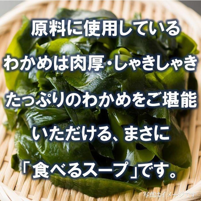 わかめスープ たっぷり90人前 280g ワカメ 若芽 海藻 ミネラル ダイエット 健康 朝食 メール便 歳末 お歳暮 年末グルメ 贈答 迎春 | おさかな問屋 魚奏 | 09