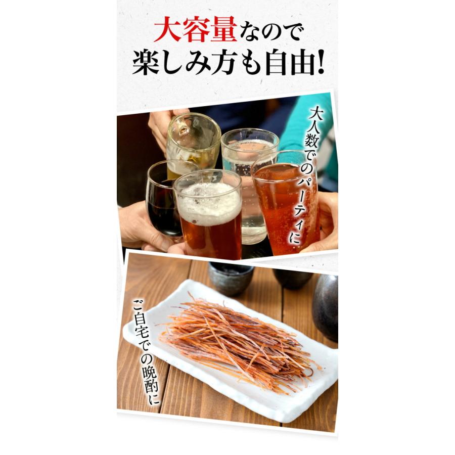 いかそうめん   600g 訳あり イカ 珍味 最安値挑戦 メガ盛り 酒の肴 在宅 おつまみ ネコポス 歳末 お歳暮 年末グルメ 贈答 迎春 | おさかな問屋 魚奏 | 11