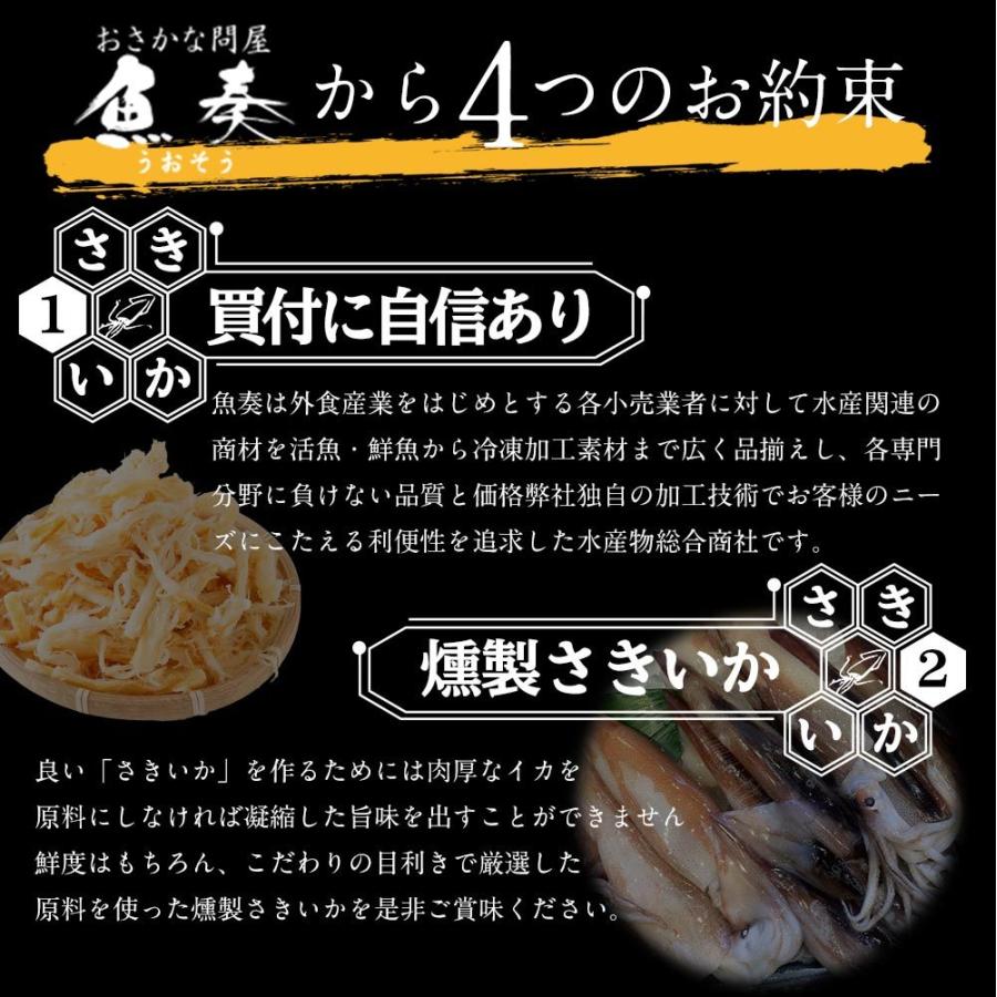 燻製さきいか 300g くんさき 訳あり サキイカ メガ盛り  最安値挑戦 メール便 酒の肴 するめ スルメ 歳末 お歳暮 年末グルメ 贈答 迎春 | おさかな問屋 魚奏 | 09