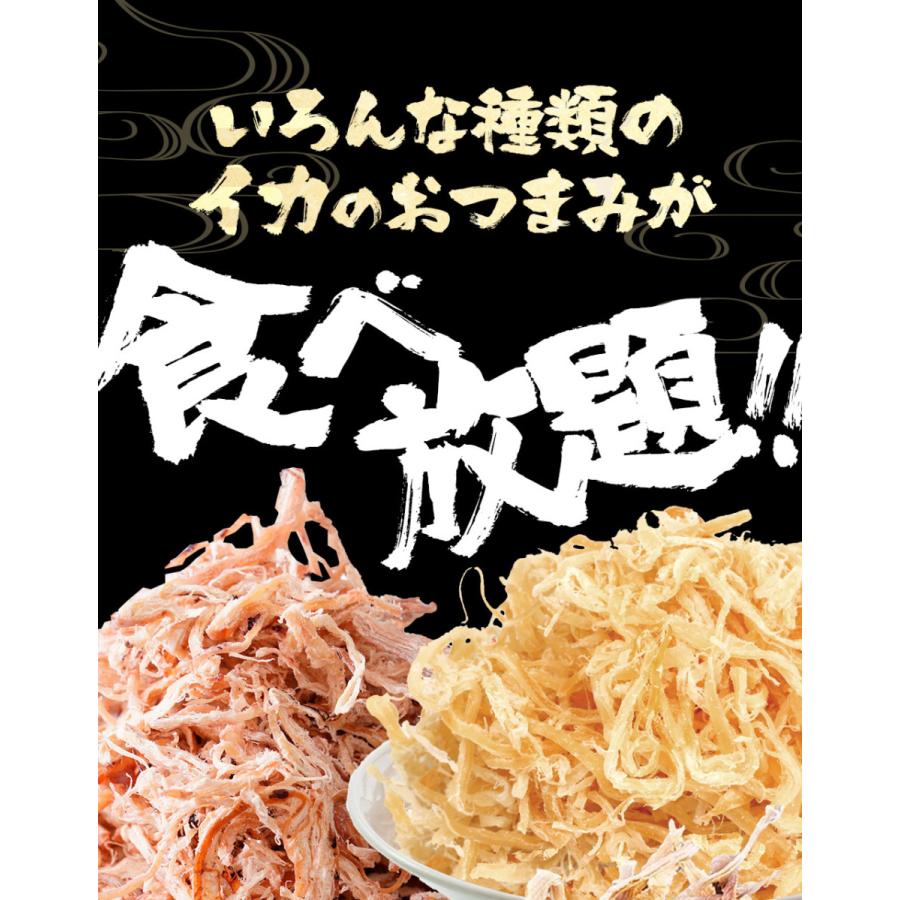 イカ珍味 バラエティセット 6品 1.25kg 訳あり するめ あたりめ イカ 珍味 父の日 メガ盛り 酒の肴 歳末 お歳暮 年末グルメ 贈答 迎春 | おさかな問屋 魚奏 | 01