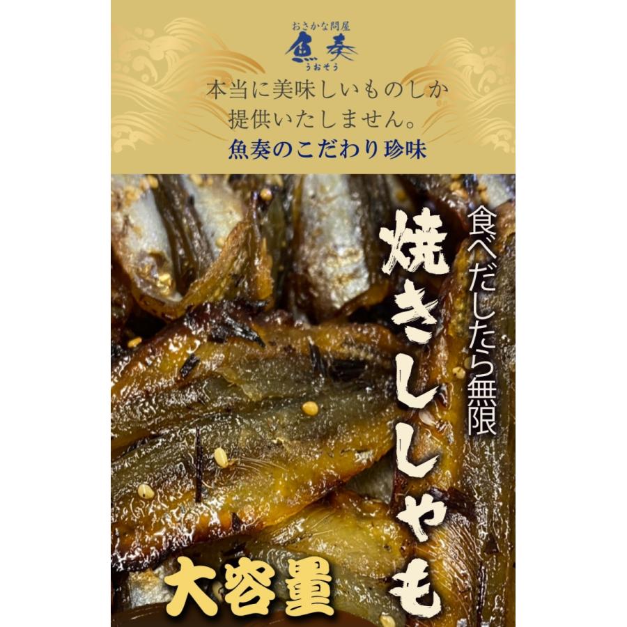 焼ししゃも シシャモ 200g みりん干し 在宅 酒の肴 ゆうパケット便 メール便 歳末 お歳暮 年末グルメ 贈答 迎春 | おさかな問屋 魚奏 | 02