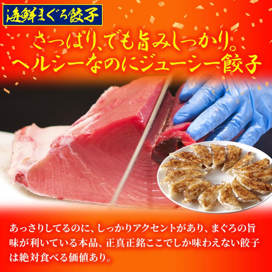 究極のまぐろ餃子 & 黒豚入り肉餃子 セット 100粒（各50粒づつ×2袋） 餃子 ぎょうざ ギョウザ 歳末 お歳暮 年末グルメ 贈答 迎春 | おさかな問屋 魚奏 | 12