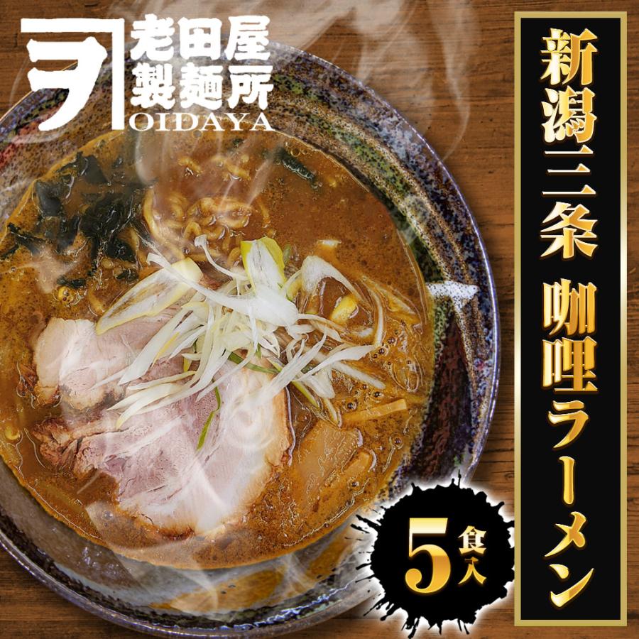 新潟三条 珈竰ラーメン 5食 生めん カレー ラーメン らーめん 拉麺 ご当地 取り寄せ 新潟 ポイント消化 歳末 お歳暮 年末グルメ 贈答 迎春 | おさかな問屋 魚奏