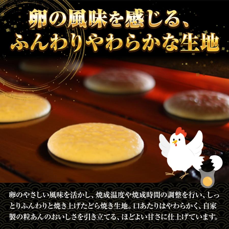 どらやき 6個 どら焼き つぶあん 粒あん ふんわり 粒餡 送料無料 ポスト投函 自家製餡 つぶあんどら焼き 母の日 父の日 敬老 中元 ギフト | おさかな問屋 魚奏 | 04