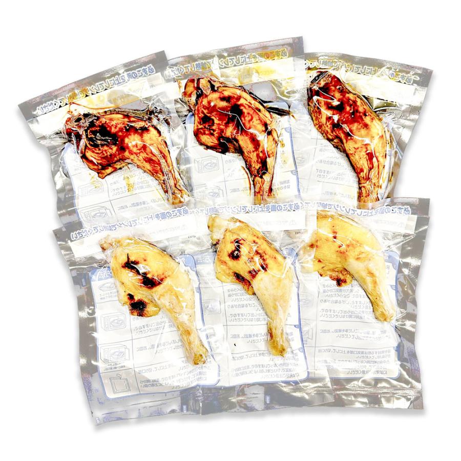 鶏もも 選べるローストチキン 照り焼き 塩焼き 各3本（計6本） 食べ比べ 温めるだけ 調理済 骨付 とり 鶏 歳末 お歳暮 年末グルメ 贈答 迎春 | おさかな問屋 魚奏 | 14