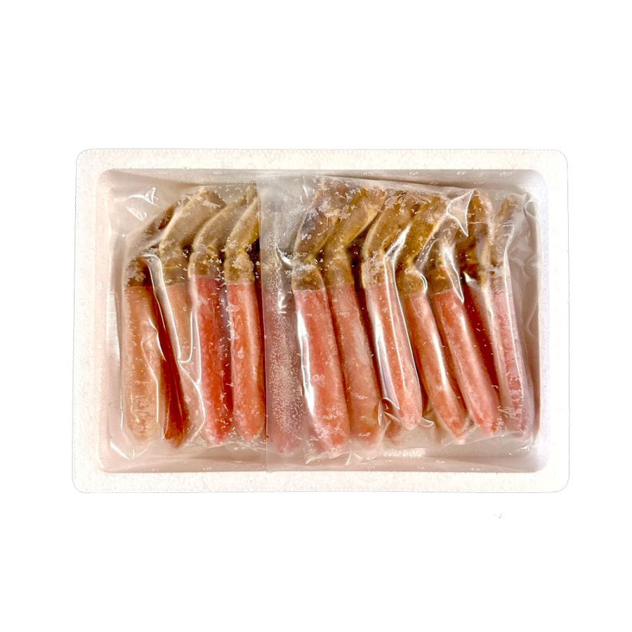 生ずわいがに ぐるむき 1kg（20本） 極太 特大 かに カニ 蟹 生食可能 かに刺し かにしゃぶ 歳末 お歳暮 年末グルメ 贈答 迎春 | おさかな問屋 魚奏 | 16
