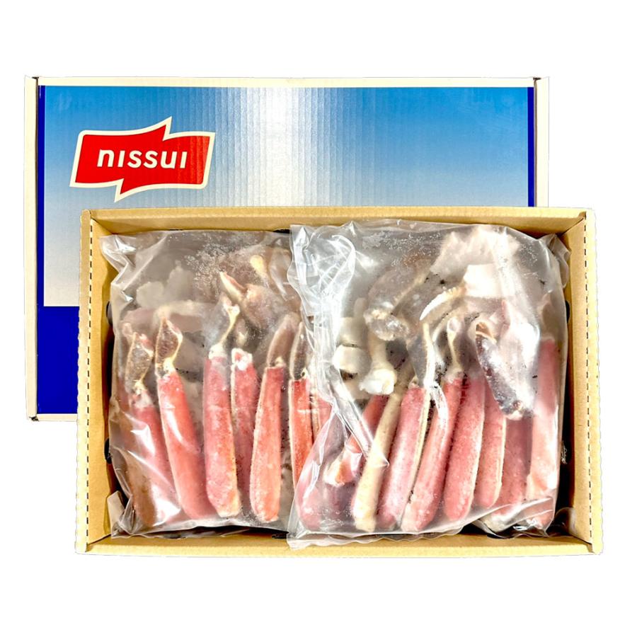 ずわいかに カット済み 5R 3kg バルダイ 特大サイズ かに カニ 蟹 ニッスイ 青箱 ずわい蟹 鮮凍かに 歳末 お歳暮 年末グルメ 贈答 迎春 | おさかな問屋 魚奏 | 17