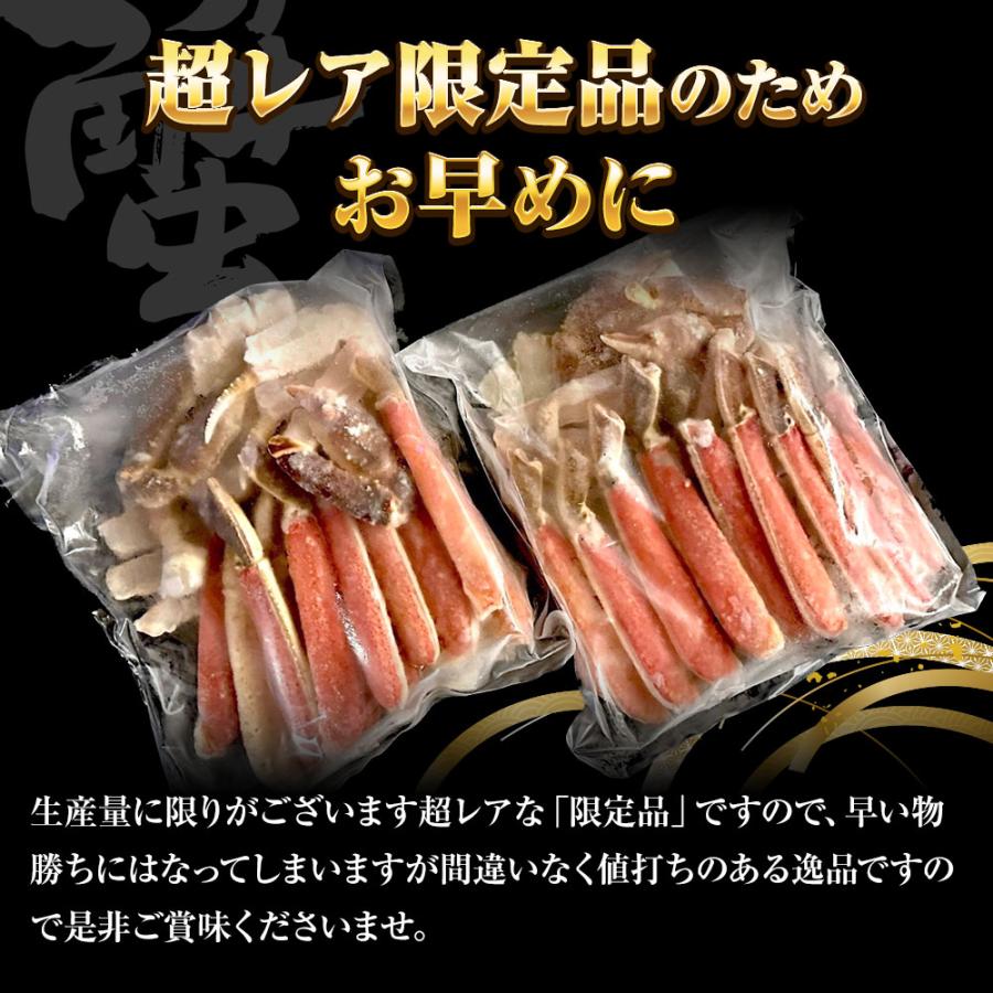 ずわいかに カット済み 5R 3kg バルダイ 特大サイズ かに カニ 蟹 ニッスイ 青箱 ずわい蟹 鮮凍かに 歳末 お歳暮 年末グルメ 贈答 迎春 | おさかな問屋 魚奏 | 07
