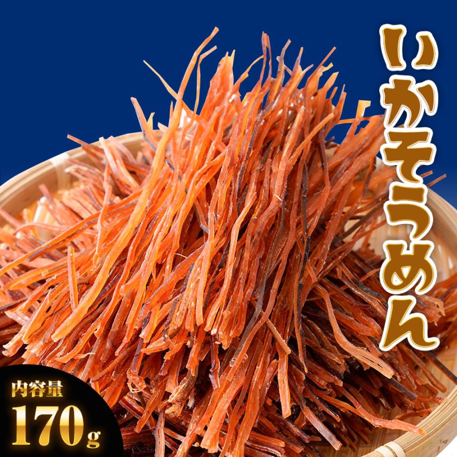 いかそうめん170 g 訳あり イカ 珍味 するめそうめん 最安挑戦 ポイント消化 メール便 メガ盛り 酒の肴 歳末 お歳暮 年末グルメ 贈答 迎春 | おさかな問屋 魚奏 | 16
