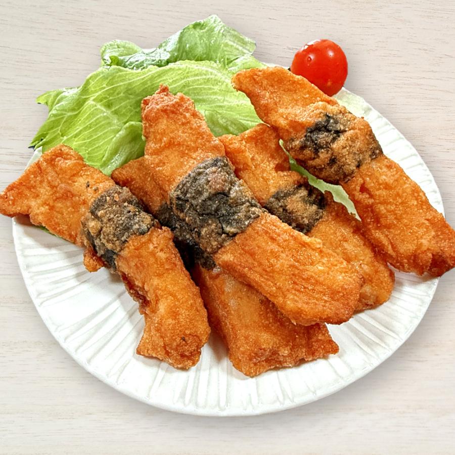 のり巻きチキン 500g むね肉 唐揚げ 海苔巻き唐揚げ とり トリ 鶏むね肉 カラアゲ 鶏 歳末 お歳暮 年末グルメ 贈答 迎春 | おさかな問屋 魚奏 | 14