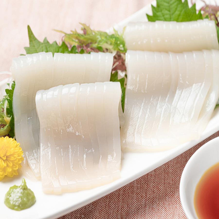 まついか糸造り 1パック（250ｇ） いか イカ 烏賊 5柵 3〜5人前 いか刺身 いか造り イカ刺身 糸造り 歳末 お歳暮 年末グルメ 贈答 迎春 | おさかな問屋 魚奏 | 11