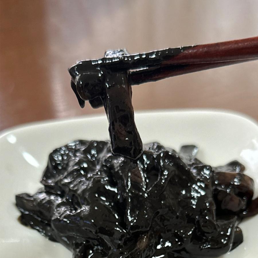 いかの黒造り 1k g 業務用 いか イカ 烏賊 イカ墨 烏賊すみ いか墨和え 珍味 スピードメニュー 惣菜 歳末 お歳暮 年末グルメ 贈答 迎春 | おさかな問屋 魚奏 | 11