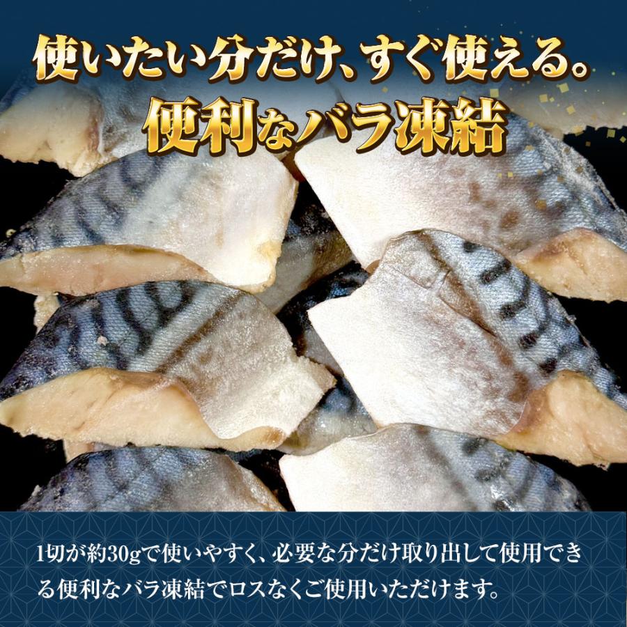 無塩 骨取り さば 切身（30g×20切） さば サバ 切り身 弁当 朝食 天然もの 歳末 お歳暮 年末グルメ 贈答 迎春 | おさかな問屋 魚奏 | 04