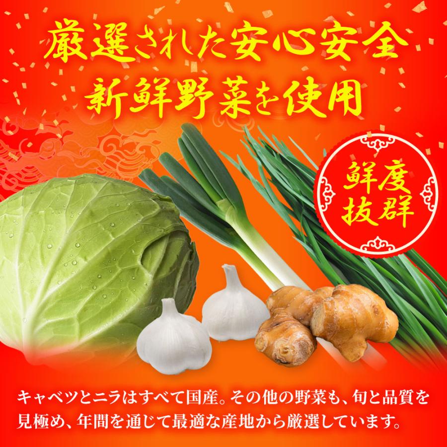 究極の餃子 50粒 国産 黒豚入り 餃子 ぎょうざ ギョウザ ギョーザ 生餃子 冷凍餃子 冷凍 歳末 お歳暮 年末グルメ 贈答 迎春 | おさかな問屋 魚奏 | 06
