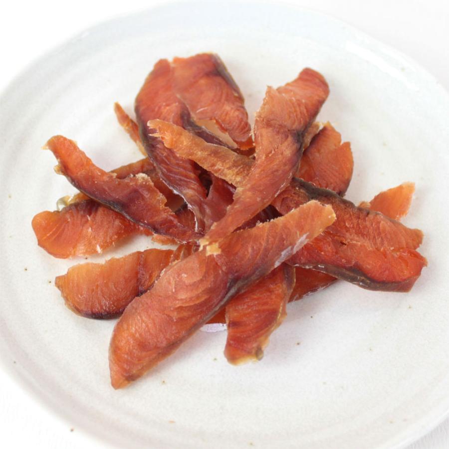 鮭とば スライス 70g おつまみ 酒の肴 トバ : 越後村上うおや - 通販