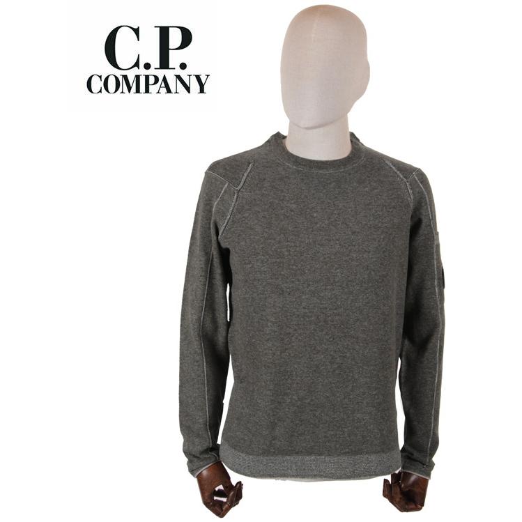 C.P. Company グレー クルーネック トレーナー