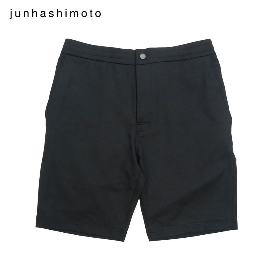 junhashimoto ジュンハシモト ジャージ ショートパンツ エンボス ブラック 1072410004 | junhashimoto