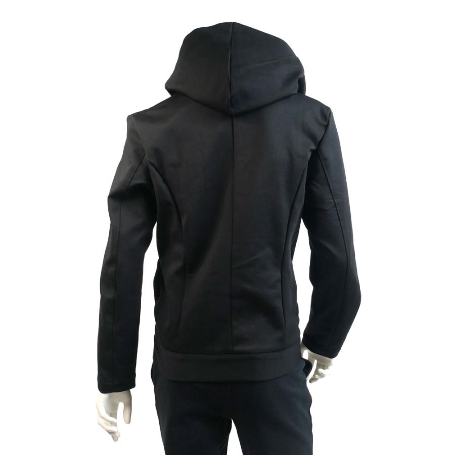 junhashimoto ジュンハシモト ラップ フード ライダース パーカー ブラック 3 4 5 1102610031_10