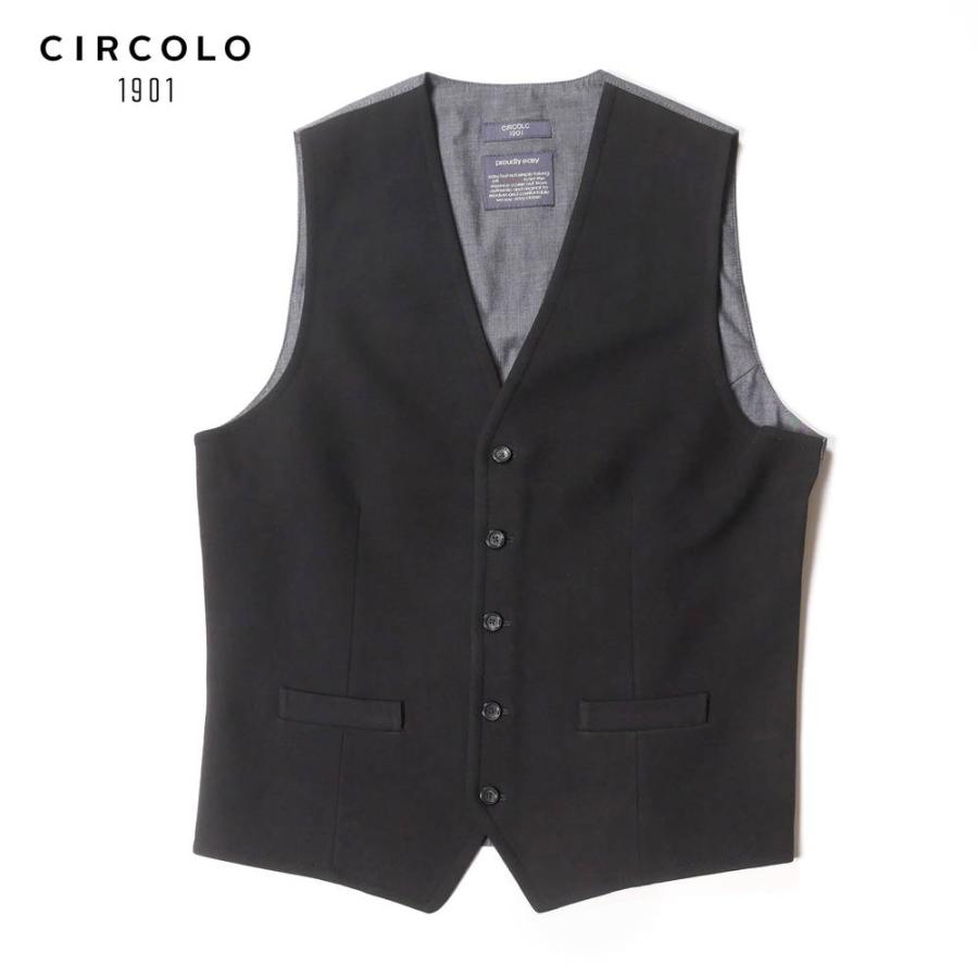 CIRCOLO 1901 CIRCOLO1901 チルコロ1901 ジレ シングル ベスト 5B 
