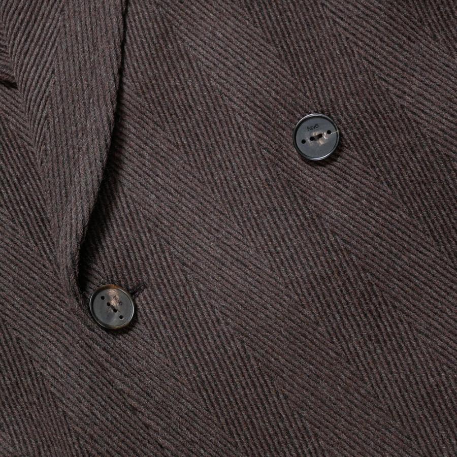 hevo グレー トレンチコート hevo/イーヴォ】ストレッチポリエステルタフタトレンチコート｜メンズ