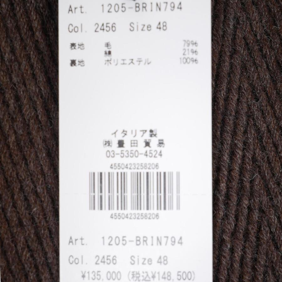 hevo イーヴォ メンズ ダブルコート BRINDISI ブリンディシモ トレンチコート ウール×コットン ヘリンボーン ビジネス アウター 1205brin794 国内正規品の画像