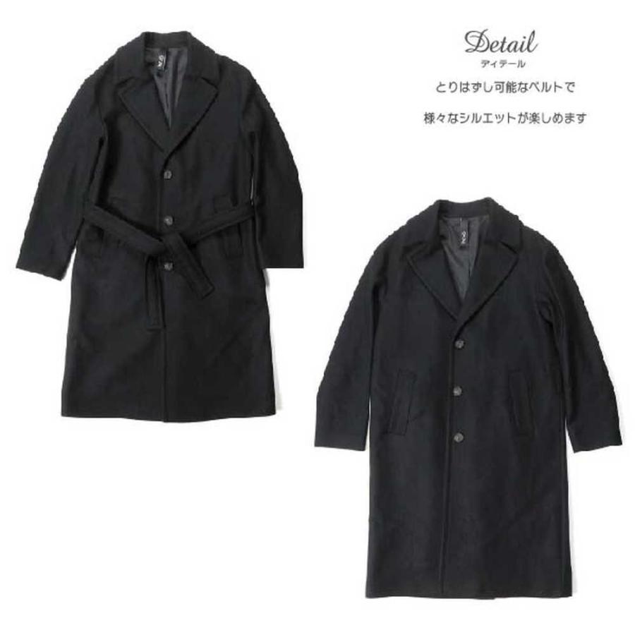 HEVO hevo イーヴォ OSTUNI メンズ シングルコート ロング丈 HEVO hevo イーヴォ OSTUNI メンズ シングルコート ロング丈