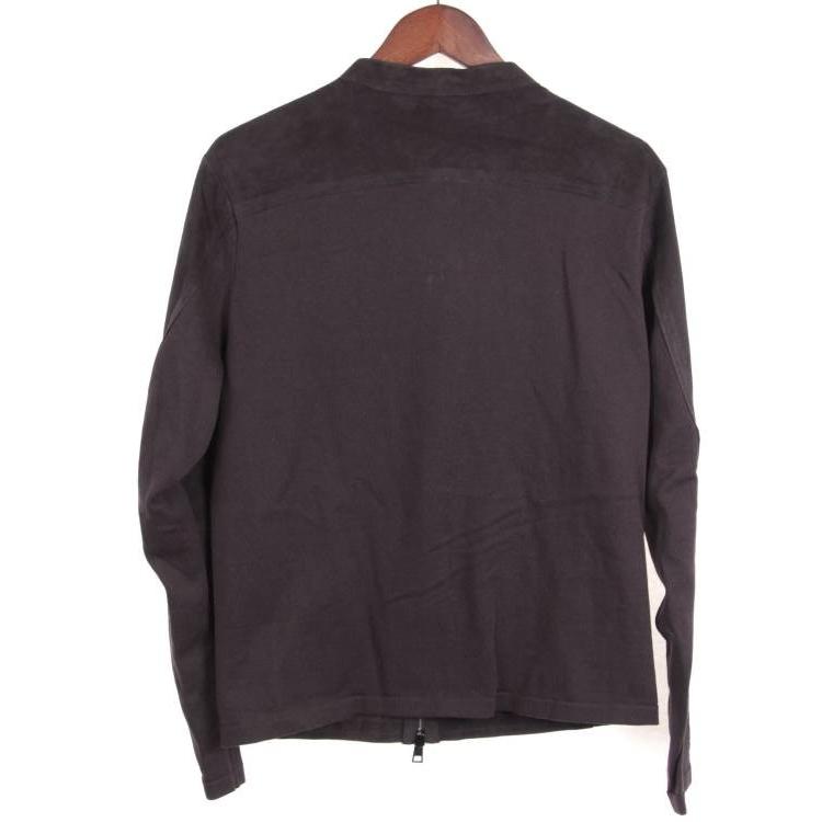 新品タグ付 RENZO CENCI スエードニットブルゾン48 セール】RENZO CENCI レンツォ・チェンチ スエードニット