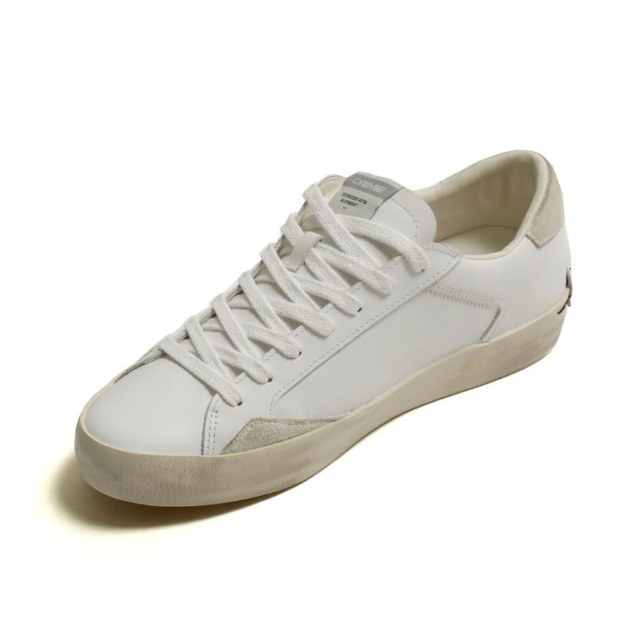 CRIME LONDON クライムロンドン メンズ DISTRESSED スニーカー レザー