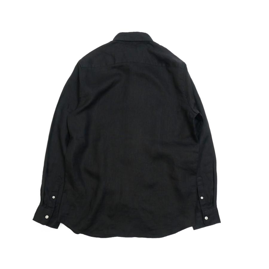【10%OFFセール】SCOTCH&SODA スコッチアンドソーダ リネン シャツ メンズ 長袖 シャツ オフホワイト ブラック S M L XL 210-31403 | SCOTCH＆SODA | 08