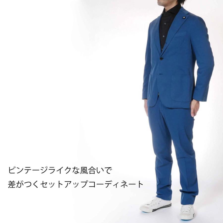 LARDINI ラルディーニ メンズ ガーメントダイ スーツ LARDINI ラルディーニ メンズ ガーメントダイ スーツ