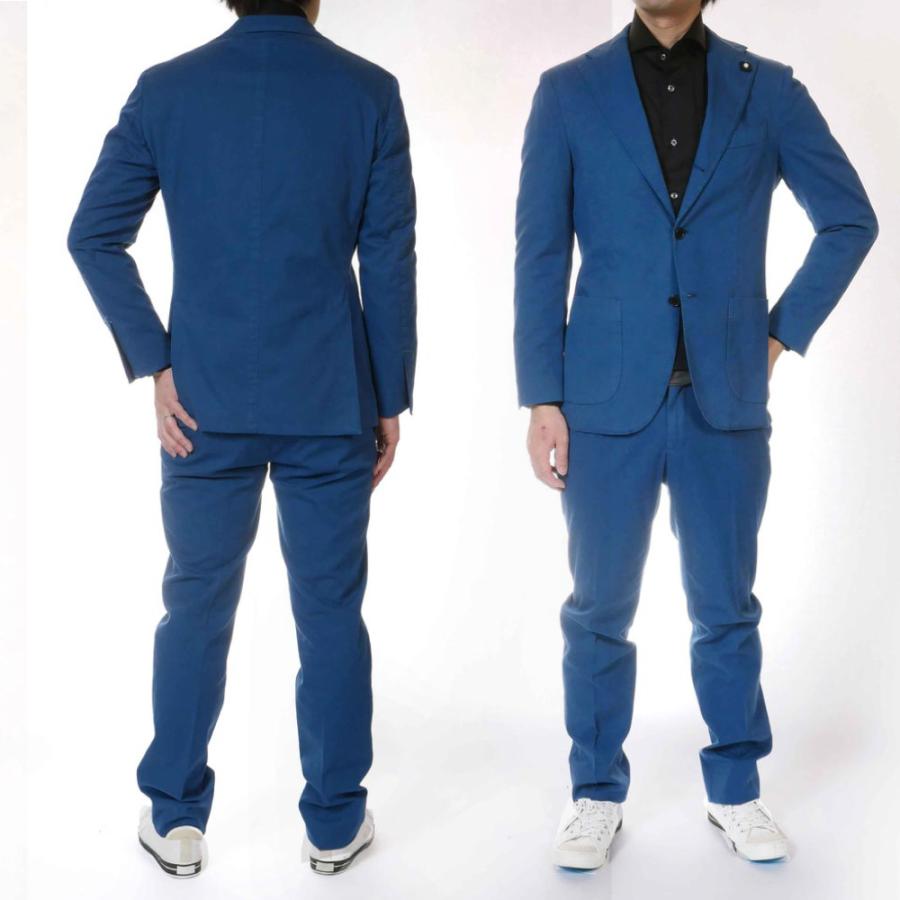 LARDINI ラルディーニ メンズ ガーメントダイ スーツ LARDINI ラルディーニ メンズ ガーメントダイ スーツ