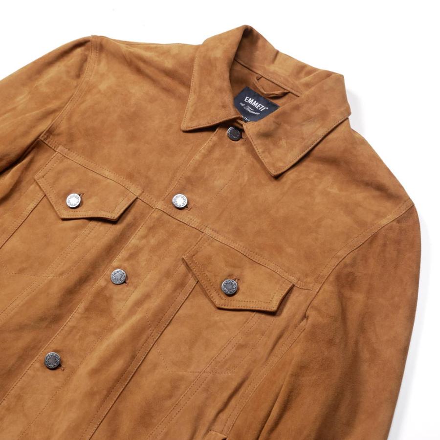 EMMETI（エンメティ） JACK CAMO スエードレザー レザージャケット 3rd