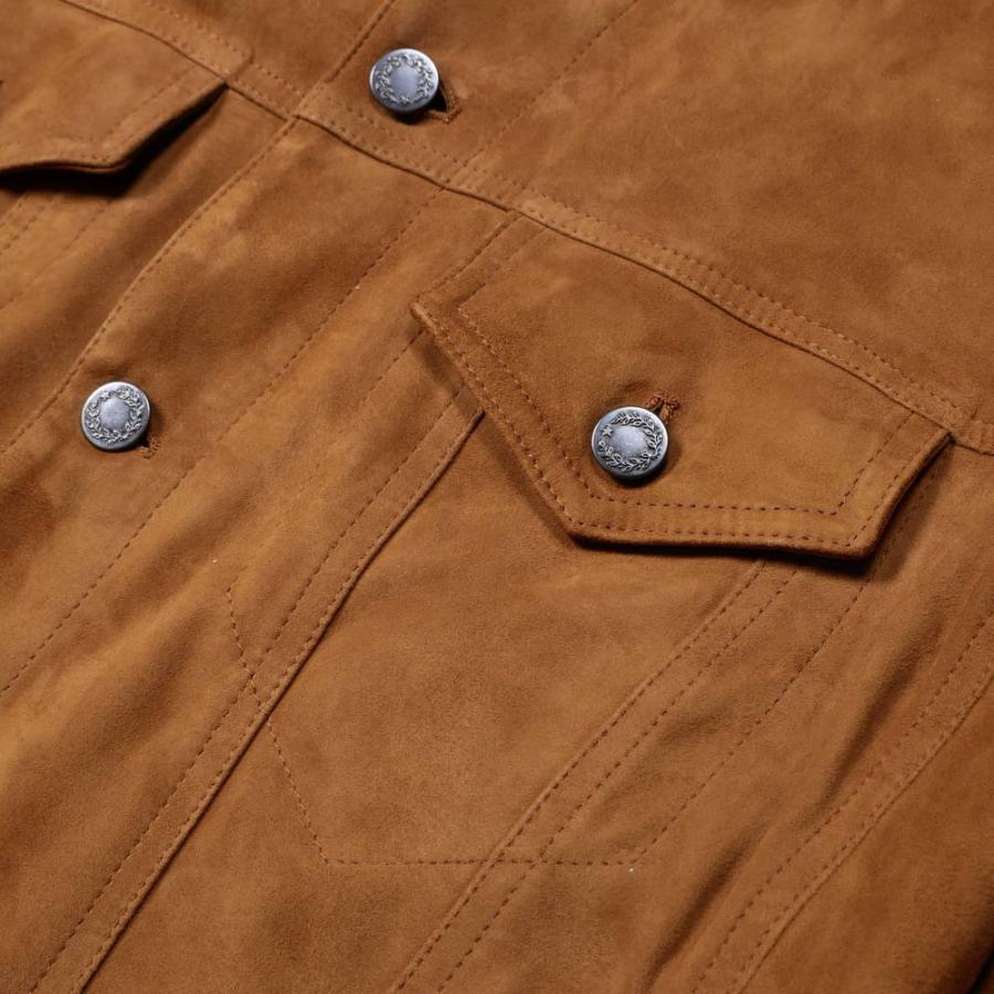 EMMETI（エンメティ） JACK CAMO スエードレザー レザージャケット 3rd