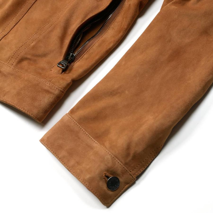 EMMETI（エンメティ） JACK CAMO スエードレザー レザージャケット 3rd