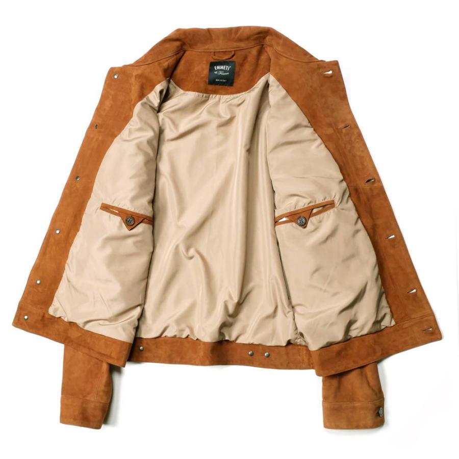 EMMETI（エンメティ） JACK CAMO スエードレザー レザージャケット 3rd