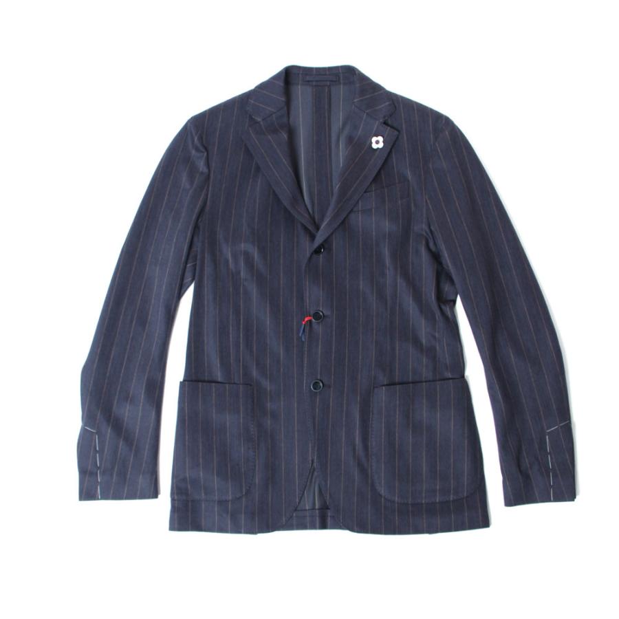 LARDINI ラルディーニ メンズ ストライプ パッカブル スーツ LARDINI ラルディーニ メンズ ストライプ パッカブル スーツ