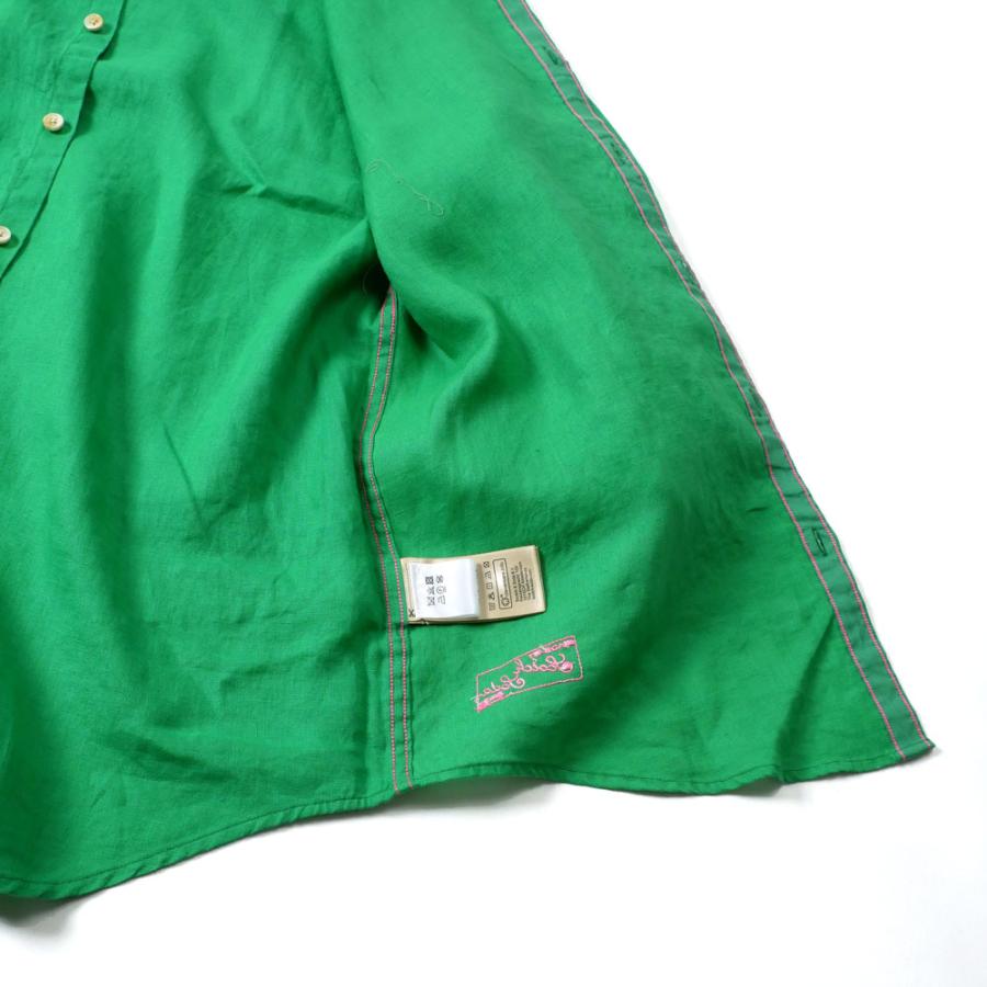 SCOTCH&SODA スコッチアンドソーダ メンズ リネン 長袖シャツ シンプル 292-71406 ブルー グリーン ピンク ホワイト 国内正規品 | SCOTCH＆SODA | 17
