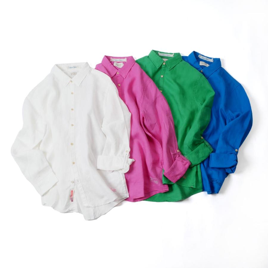SCOTCH&SODA スコッチアンドソーダ メンズ リネン 長袖シャツ シンプル 292-71406 ブルー グリーン ピンク ホワイト 国内正規品 | SCOTCH＆SODA | 23