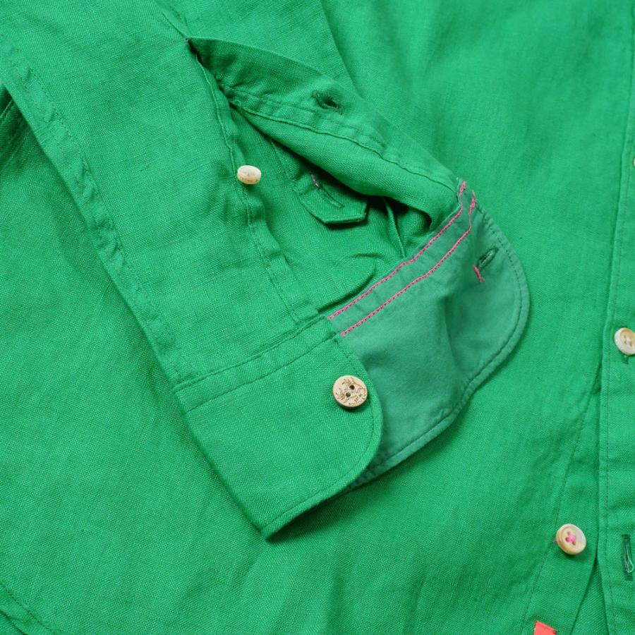 SCOTCH&SODA スコッチアンドソーダ メンズ リネン 長袖シャツ シンプル 292-71406 ブルー グリーン ピンク ホワイト 国内正規品 | SCOTCH＆SODA | 13