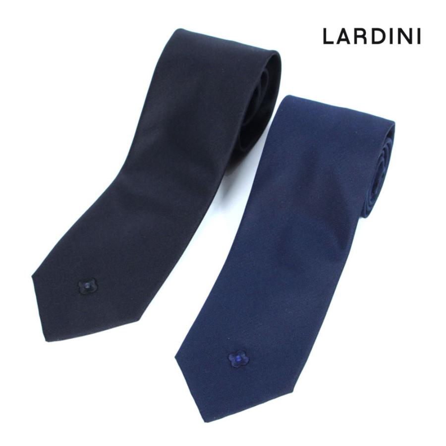 LARDINI ラルディーニ メンズ ロゴ ネクタイ シルク ビジネス LARDINI ラルディーニ メンズ ロゴ ネクタイ シルク ビジネス