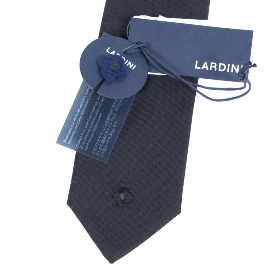 LARDINI ラルディーニ メンズ ロゴ ネクタイ シルク ビジネス LARDINI ラルディーニ メンズ ロゴ ネクタイ シルク ビジネス