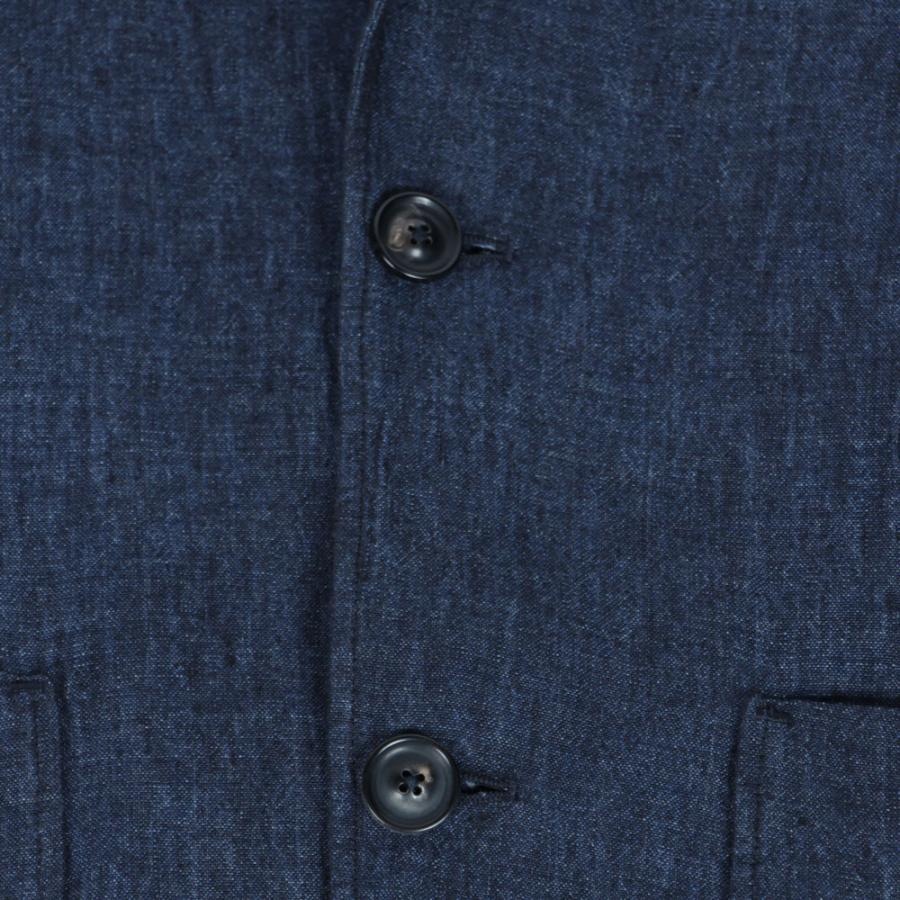 LARDINI ラルディーニ メンズ リネン シャツジャケット LARDINI ラルディーニ メンズ リネン シャツジャケット
