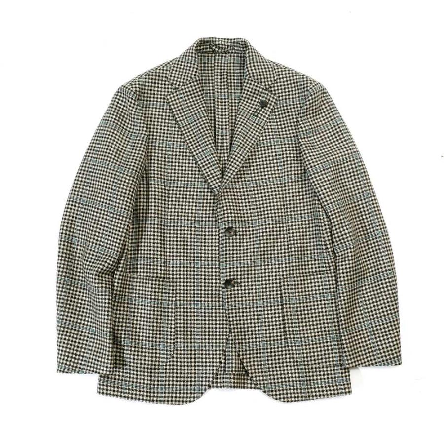 LARDINI（ラルディーニ） メンズ チェック シャツ ジャケット 