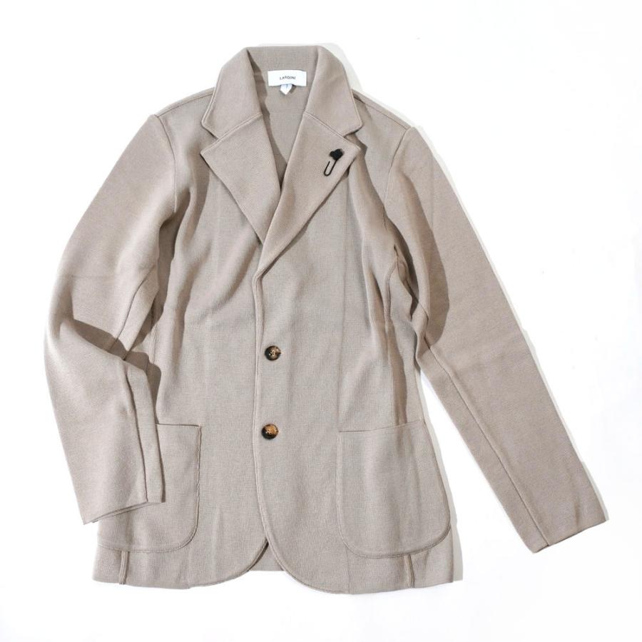 LARDINI ラルディーニ メンズ ニット ジャケット テーラード LARDINI ラルディーニ メンズ ニット ジャケット テーラード