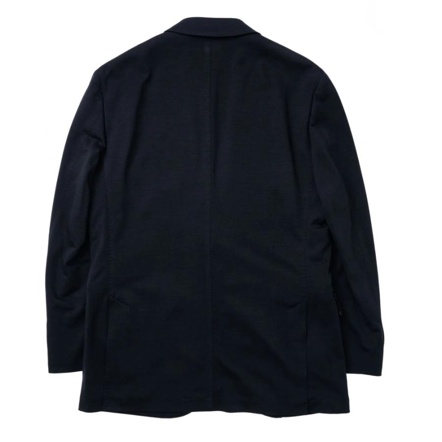 MOVB モーヴ Helix Wool Jersey Plain シングル2B テーラードジャケット ブラック 360202601の画像