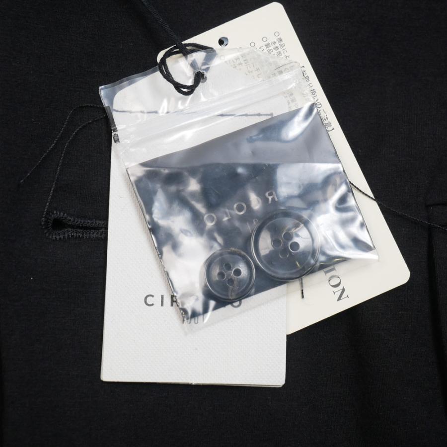CIRCOLO1901 チルコロ1901 ライトジャージ ストレッチ スーツ セットアップ nero lightgreymelの画像