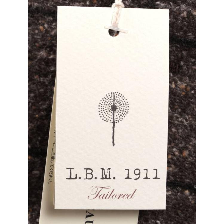 セール】L.B.M.1911 エルビーエム1911 ウール 3Bジレ ベスト チェック 