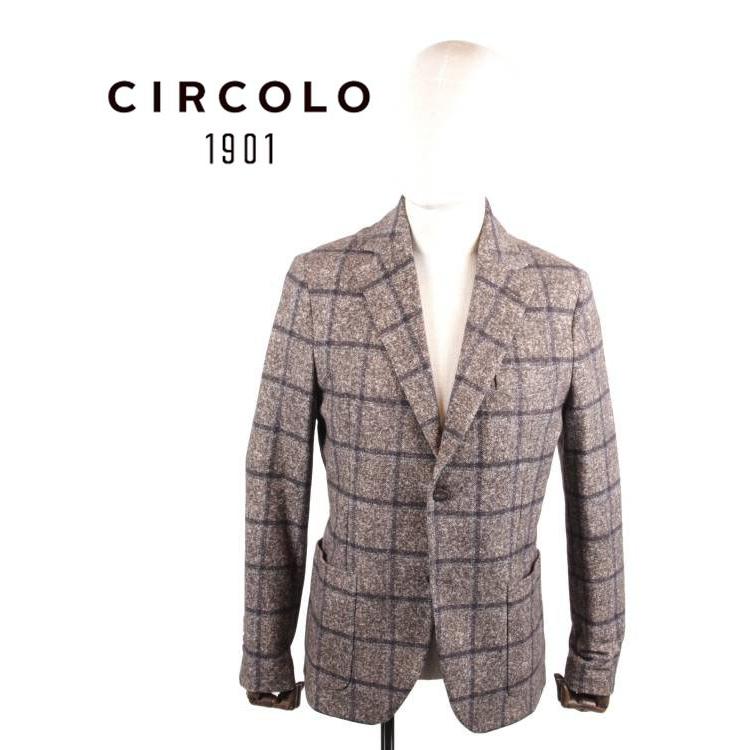 セール】CIRCOLO1901 チルコロ1901 2Bシングルテーラードジャケット 