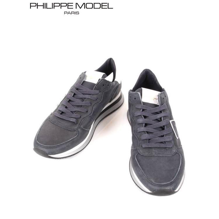 【セール】PHILIPPE MODEL フィリップモデル レザースニーカー 9215STRPXWW NAVY ネイビー 国内正規品