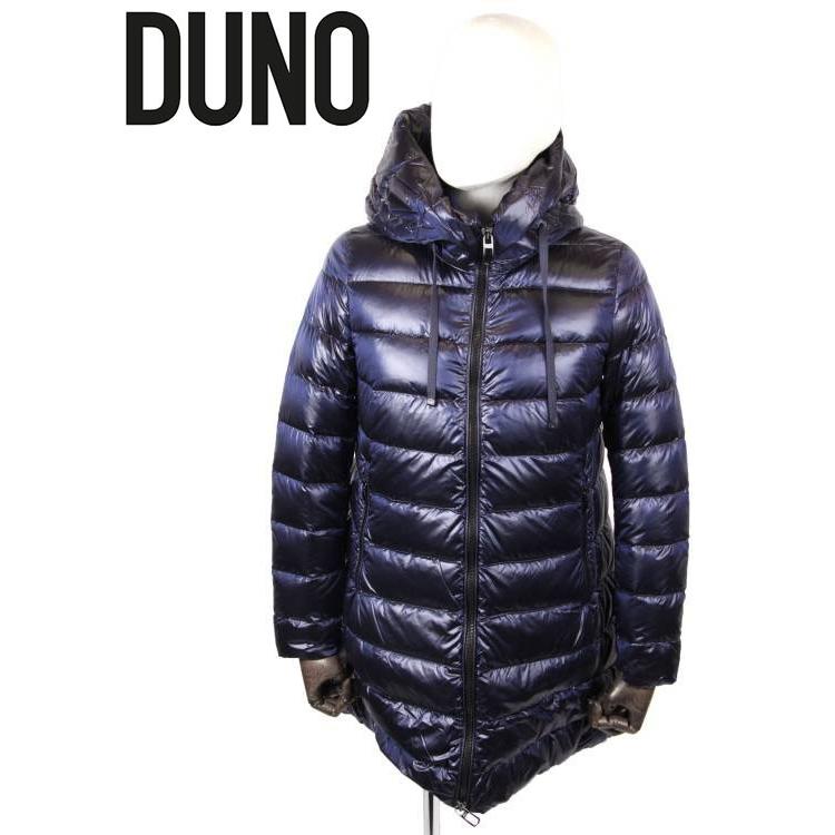 DUNO（デュノ） LADIES レディース ライトダウンコート セミロング 